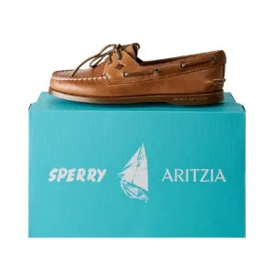 Sperry X Aritzia Authentic Original Boat Shoe in Sahara Sand in Sz 8
