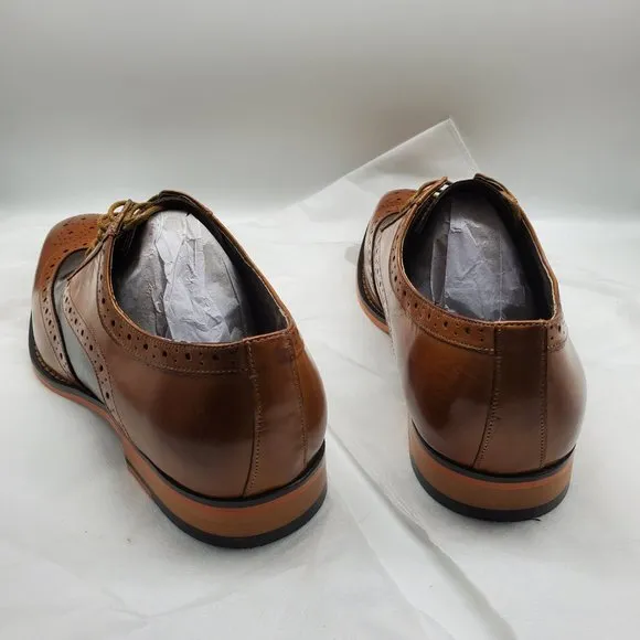 STACY ADAMS Men's Tinsley Wingtip Lace-Up Oxford | 11.5 | NWOB