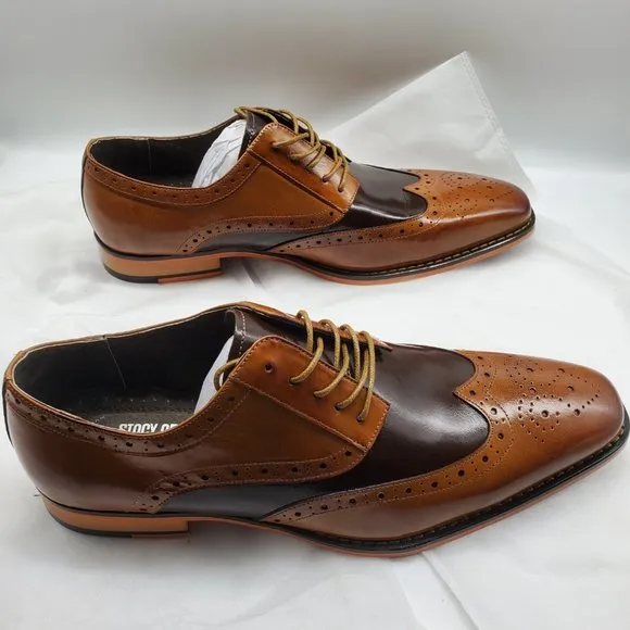 STACY ADAMS Men's Tinsley Wingtip Lace-Up Oxford | 11.5 | NWOB