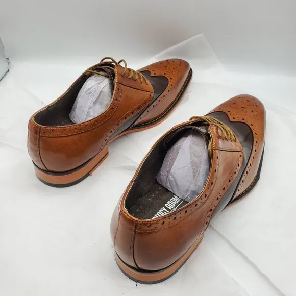 STACY ADAMS Men's Tinsley Wingtip Lace-Up Oxford | 11.5 | NWOB