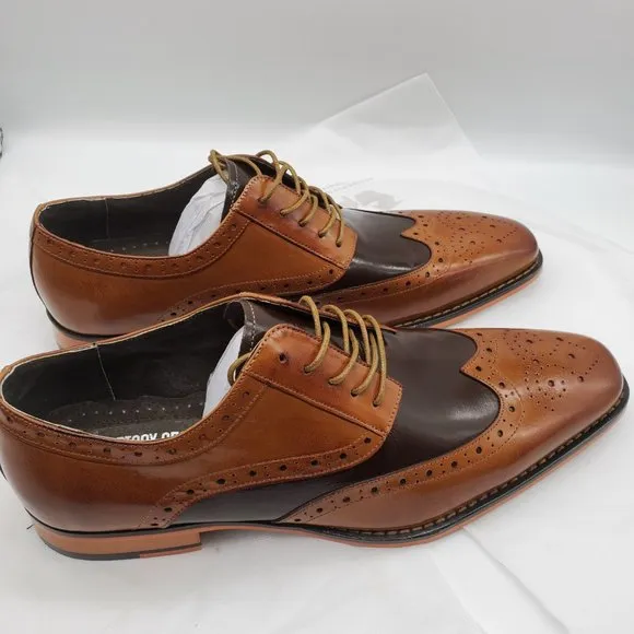 STACY ADAMS Men's Tinsley Wingtip Lace-Up Oxford | 11.5 | NWOB