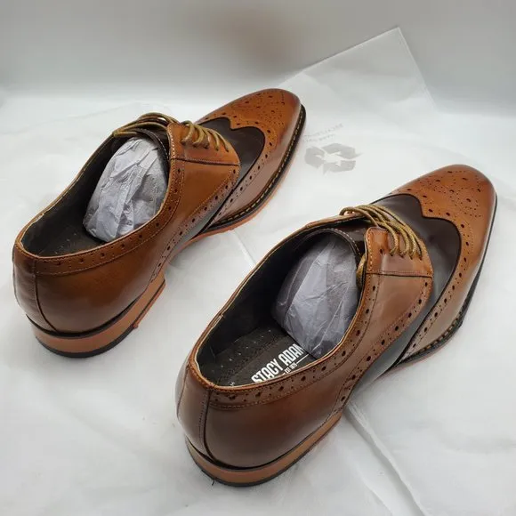 STACY ADAMS Men's Tinsley Wingtip Lace-Up Oxford | 11.5 | NWOB