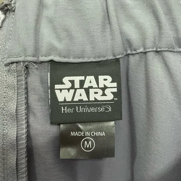 Star Wars BB8 Grey Skirt Circle Swing Her Universe BB-8 Sz M New Retro