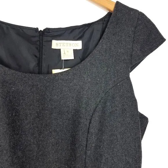 Stetson | Wool Blend Gray Dress A Line 10 New
