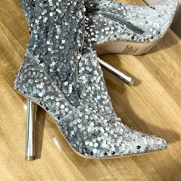 Steve Madden Sequin Boots