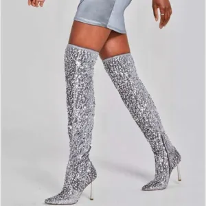 Steve Madden Sequin Boots