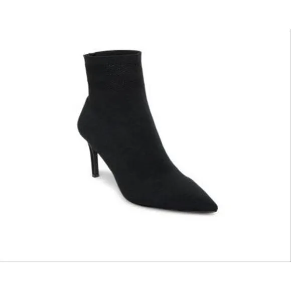 Steve Madden Women's Cookie Fabric Pointed Toe Sandel Black Size 10 M