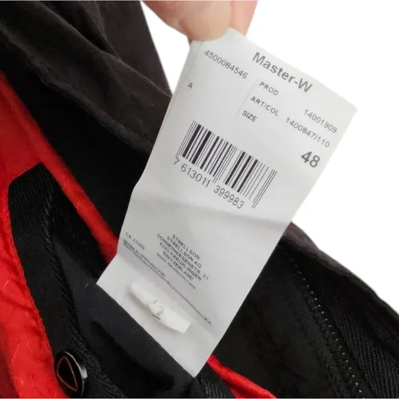 Strellson Sportswear Tempetion Transition Jacket Black Sz Medium