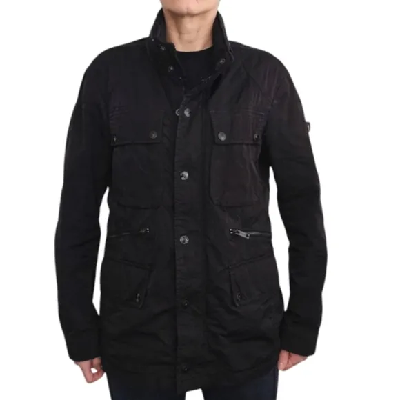 Strellson Sportswear Tempetion Transition Jacket Black Sz Medium