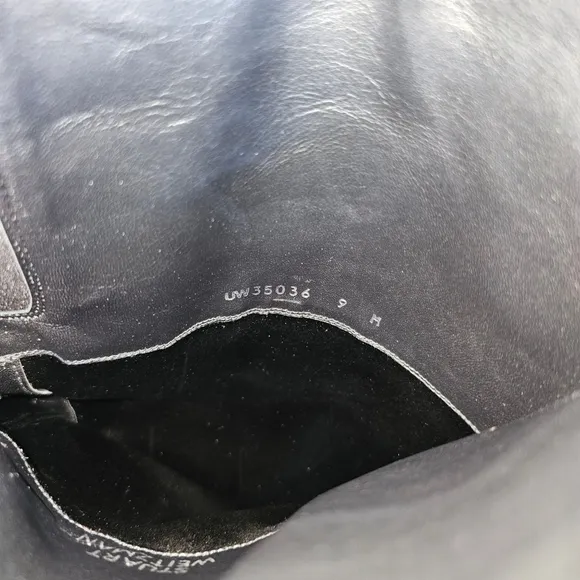 Stuart Weitzman Black Leather Knee-High Boots Size 9