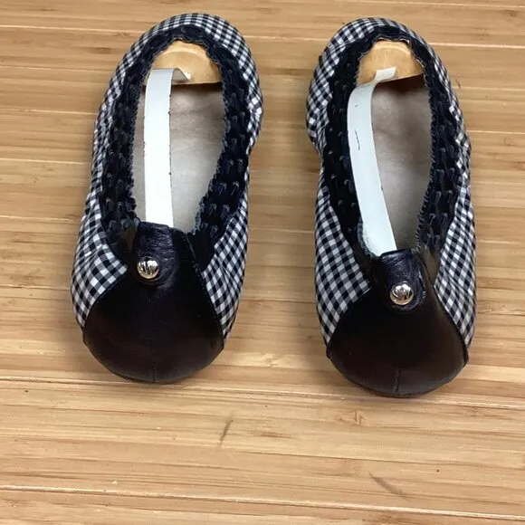 Stuart Weitzman Downbeat Gingham Ballet Flats 8