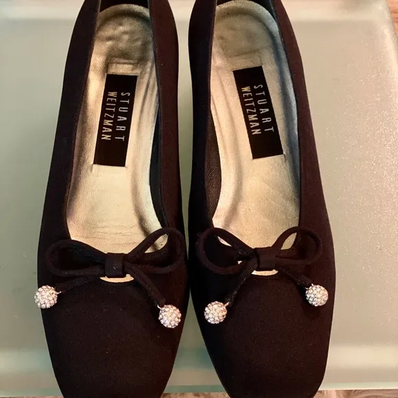 Stuart Weitzman Embellished Flats