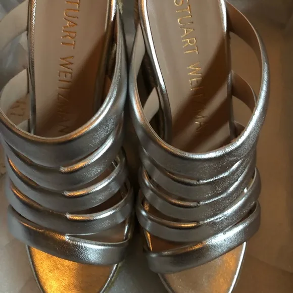 Stuart Weitzman. NIB Lilyana Espadrille Wedges. Size 8