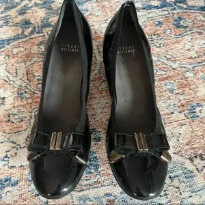 Stuart Weitzman Patent Leather Wedge Shoes Size 10
