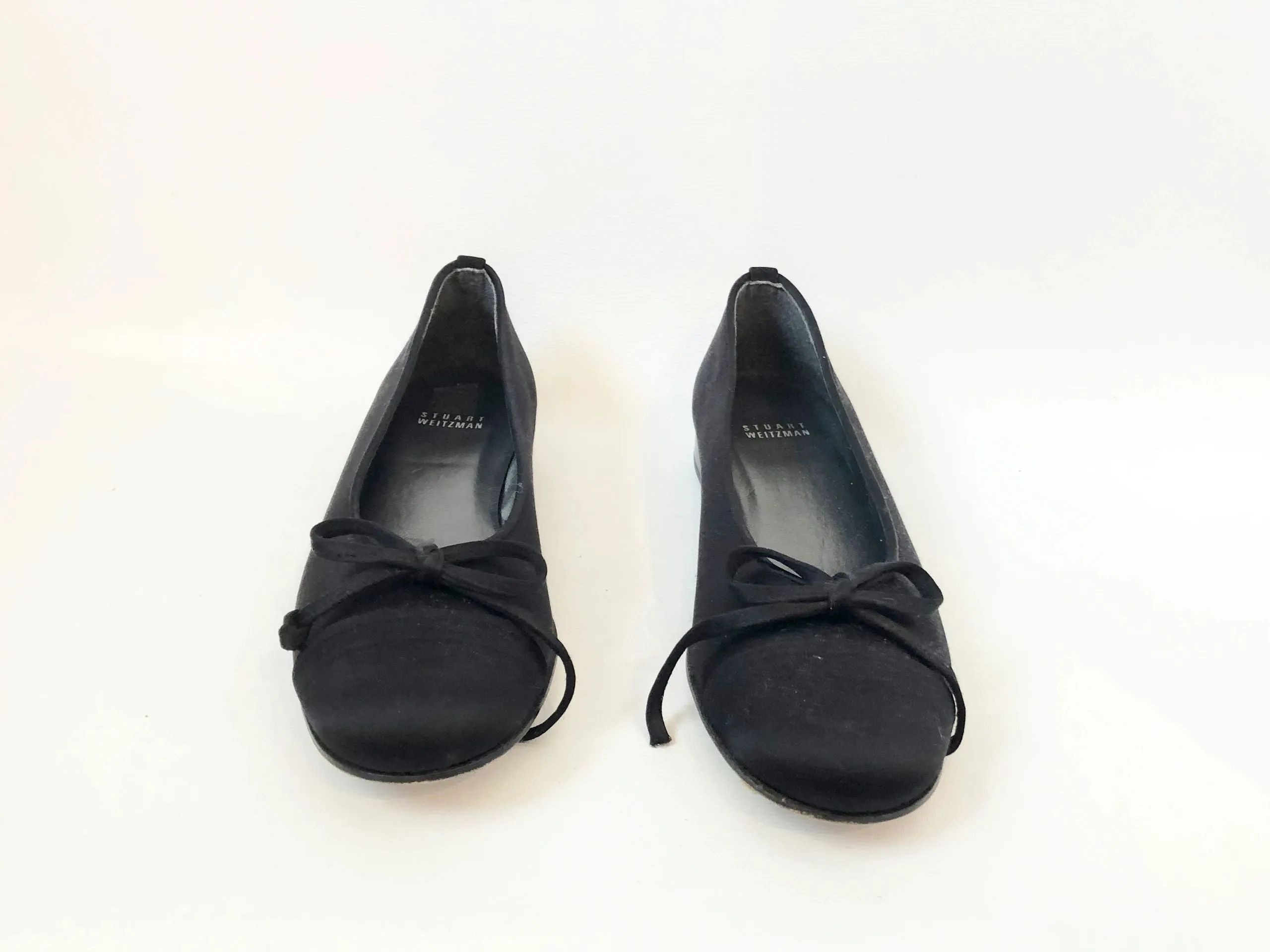 Stuart Weitzman Satin Ballet Flats Size 8
