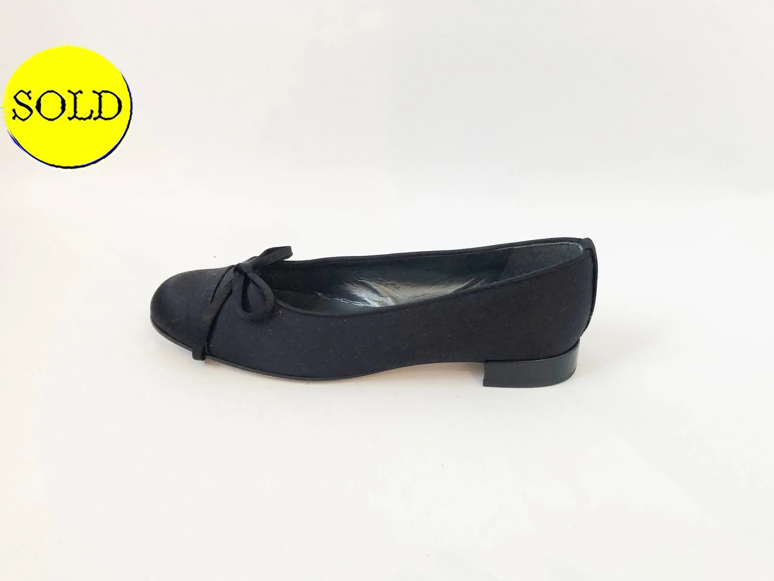 Stuart Weitzman Satin Ballet Flats Size 8