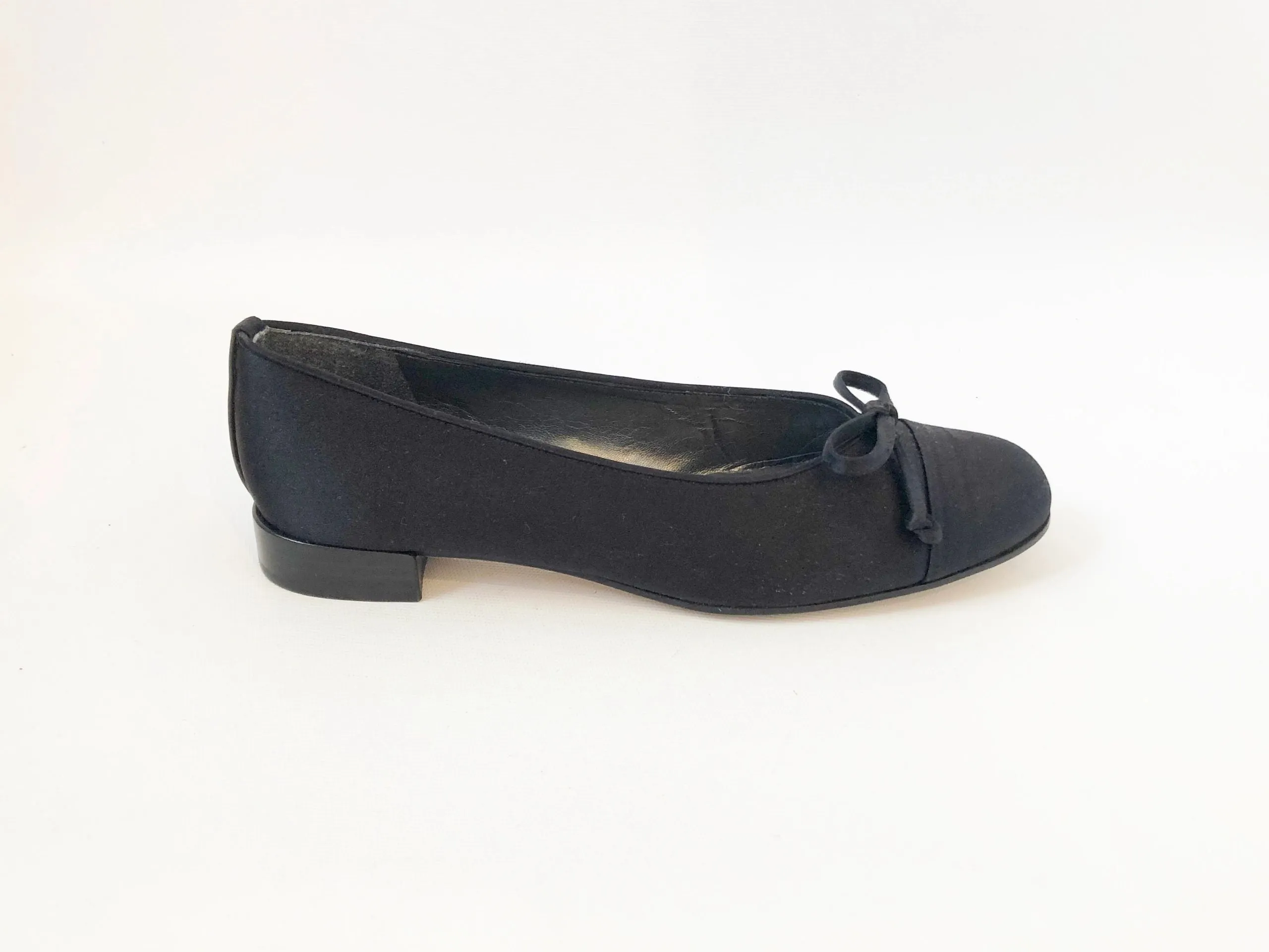 Stuart Weitzman Satin Ballet Flats Size 8