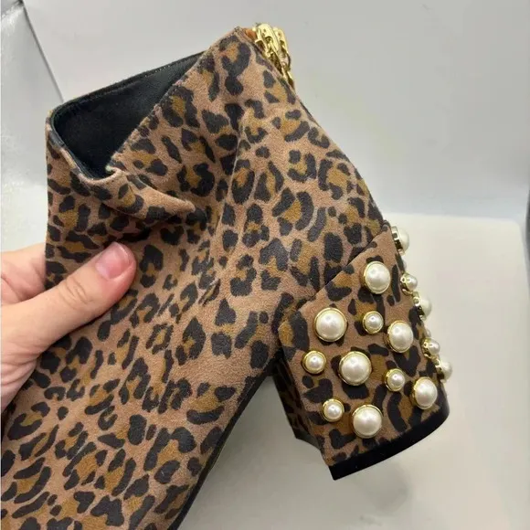 Stuart‎ Weizmann Pearl Heeled boots