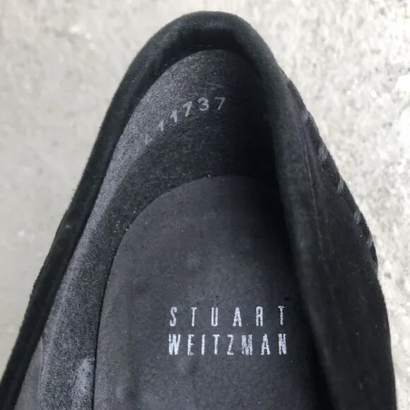 Stuart Weitzman platform moccasins