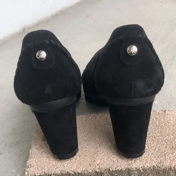 Stuart Weitzman platform moccasins