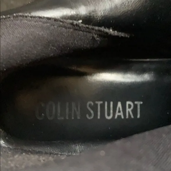 Stunning Colin Stuart Mid Leather Stiletto Boots 7