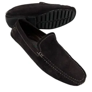 Suede Leather Driving Moccasins
