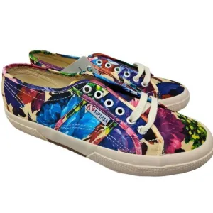 SUPERGA 2750 COTWFLOWERY USAM 8 USAW 9.5 NIB
