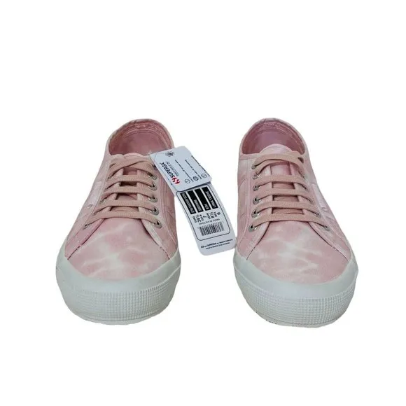 SUPERGA Women's Size 8,5 Pink Tie Dye Fantasy Cotu Sneaker 2750‎ Shoes NIB