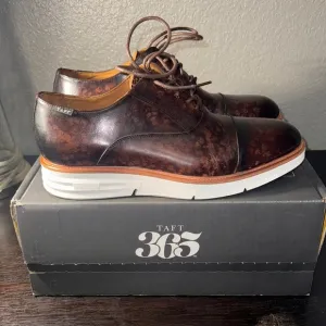 TAFT Men's Espresso Leather Shoes