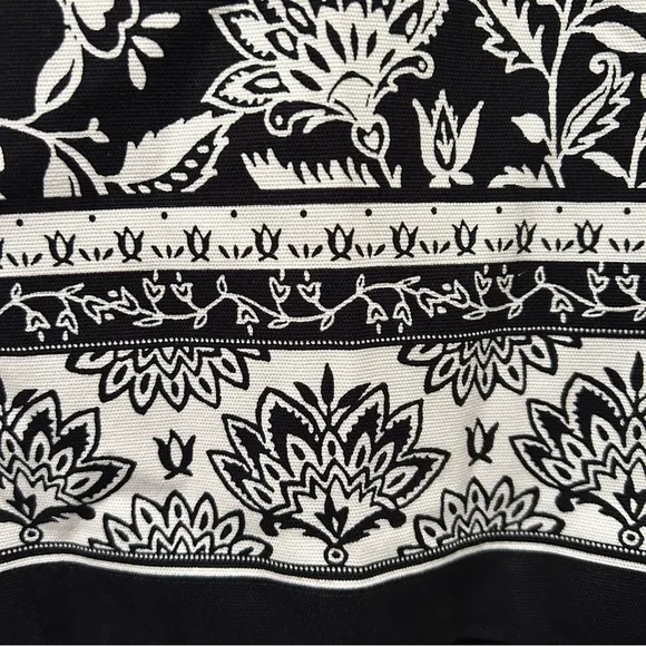 Talbots Dreamy Floral Stretch Cotton Canvas Skirt 16P NWT