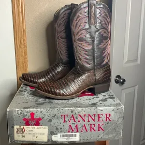 Tanner Mark Cowboy boots NIB