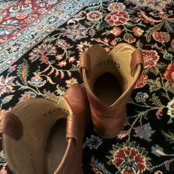 Tecovas Brown Heeled Western Boots