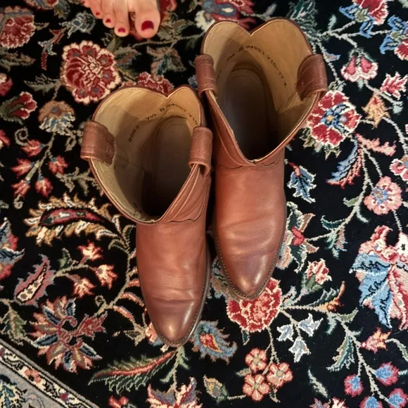 Tecovas Brown Heeled Western Boots