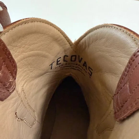 Tecovas The Penny Brown Leather Cowboy Boots 7B