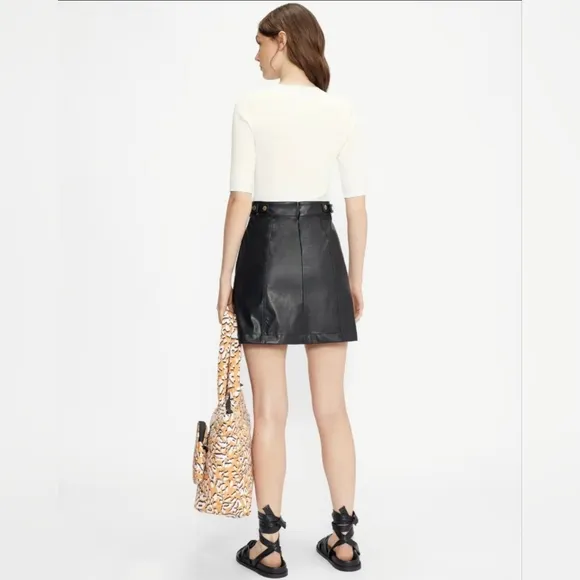 Ted Baker leather utility‎ dress