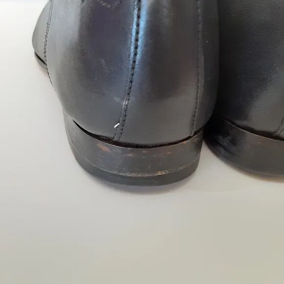 Ted Baker London Hake Derby Shoes Leather Oxford Dress Shoes Mens 10 Black
