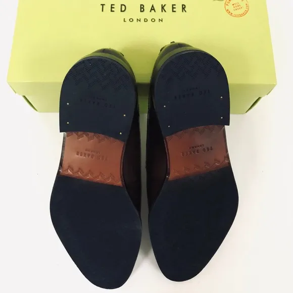 Ted Baker London Parals Brown Leather Derby Shoes