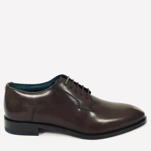 Ted Baker London Parals Brown Leather Derby Shoes