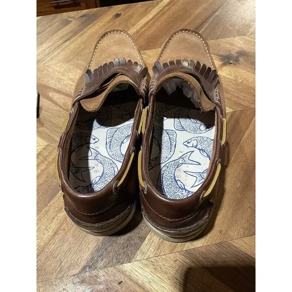 Ted Baker London Shoes Leather Loafers Boat Shoe Mens Size 11