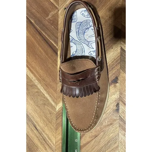 Ted Baker London Shoes Leather Loafers Boat Shoe Mens Size 11