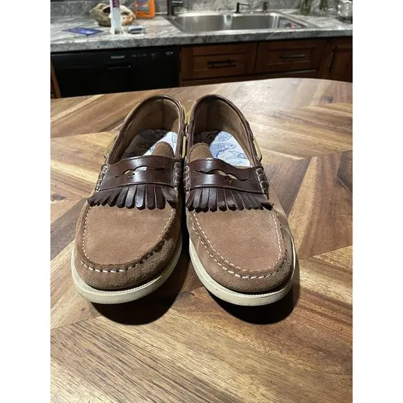 Ted Baker London Shoes Leather Loafers Boat Shoe Mens Size 11