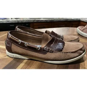 Ted Baker London Shoes Leather Loafers Boat Shoe Mens Size 11