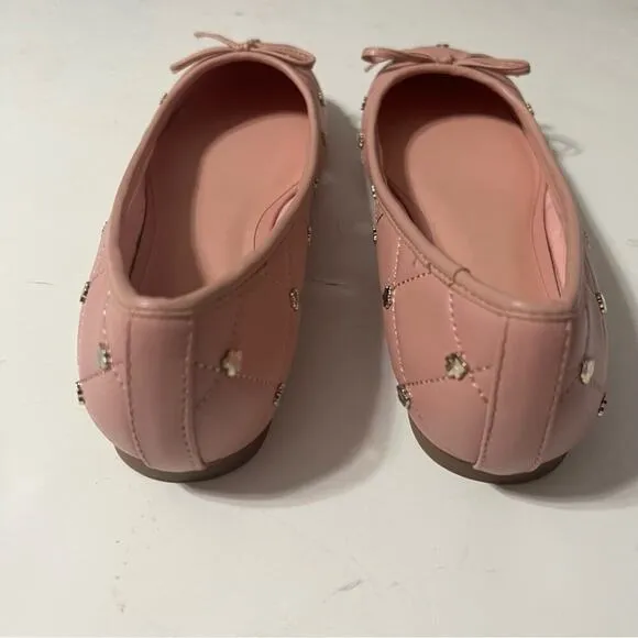 TED BAKER  Pink Libban Leather Flat Size 38