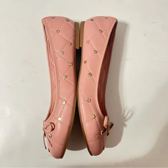 TED BAKER  Pink Libban Leather Flat Size 38