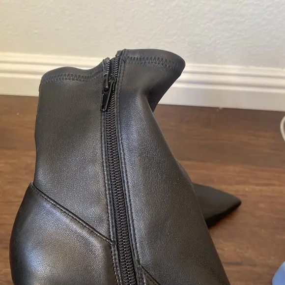 Ted Baker Liya Stretch Leather High Heeled Ankle Boots