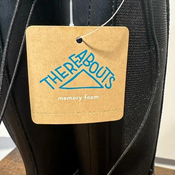 Thereabouts Girls Black Brooklyn Flat Heel Riding Boots NWT Various Sizes