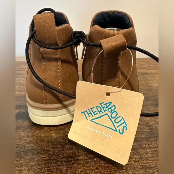 Thereabouts Toddler Boys Tan LIL Jack Flat Heel Chelsea Boots NWT Various Sizes