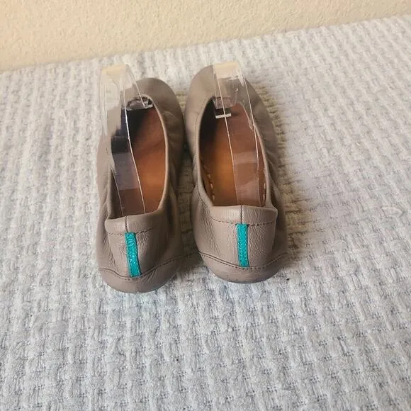 Tieks Ballerina Brown Beige Flats Womans Size 8