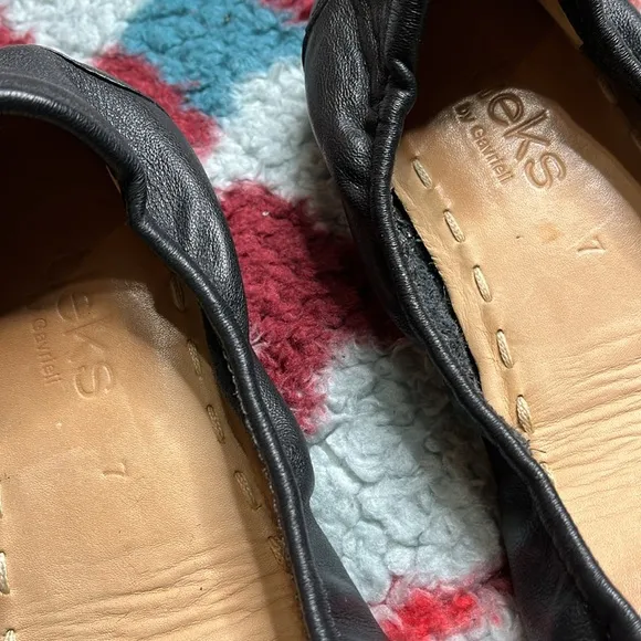 Tieks Black leather Ballet Flats