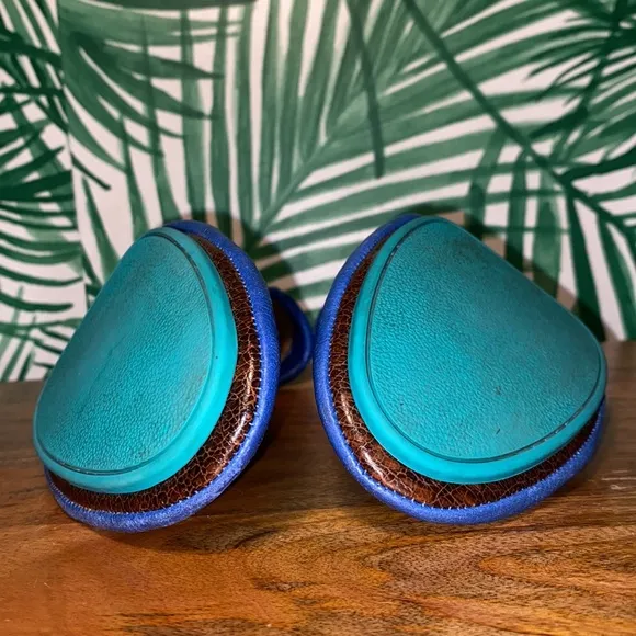 Tieks Blue Leather Ballet Flats Women’s Size 7